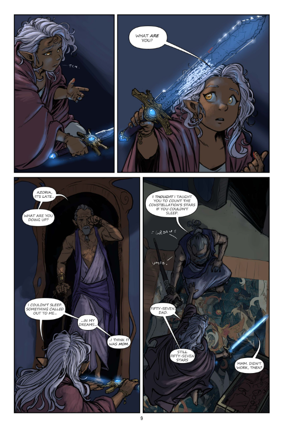 Rogues of the Crosslands: Azoria’s Blade – Issue #1