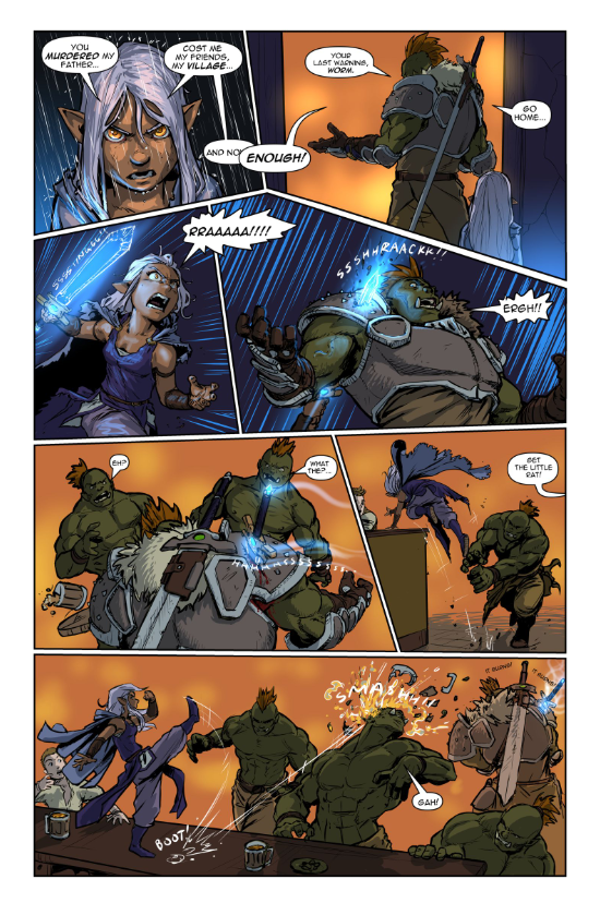 Rogues of the Crosslands: Azoria’s Blade – Issue #2