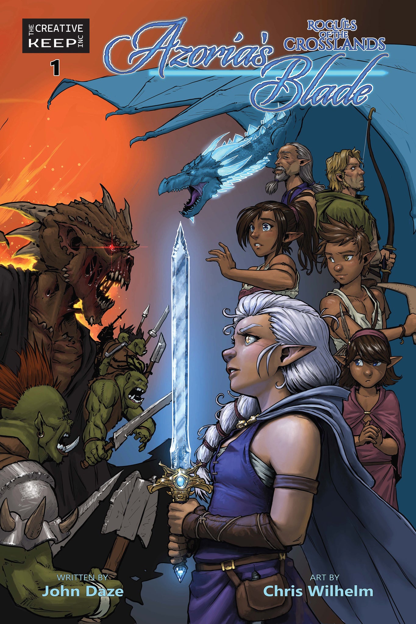 Rogues of the Crosslands: Azoria’s Blade – Issue #1