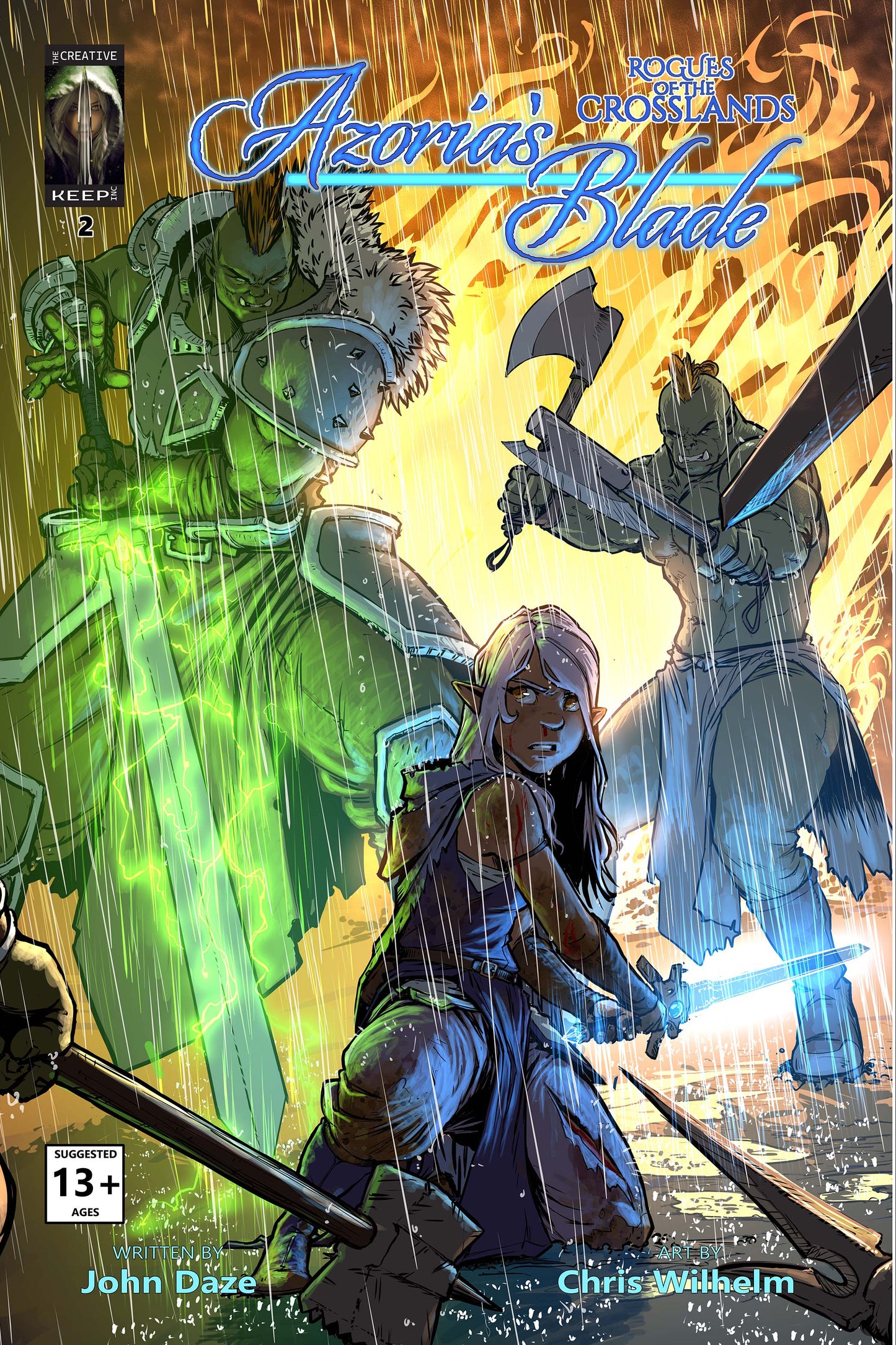 Rogues of the Crosslands: Azoria’s Blade – Issue #2